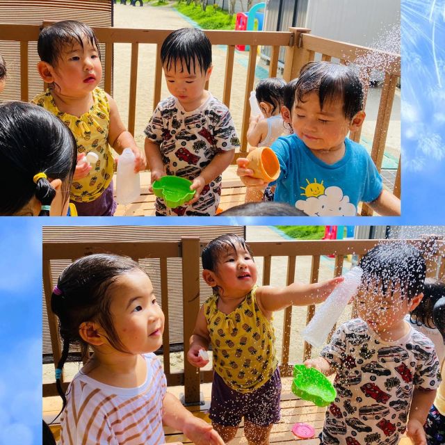 ☀️
照りつける強い日差しの下
日陰ではダイナミックに
水飛沫が上がり
涼しげに水遊びを楽しんでいます🎵

運動会の練習にも取り組みながら
水遊びで汗を洗い流して
さっぱり笑顔のつぼみ組さんです(＾ω＾)

#淡水幼稚園
#たんすいようちえん
#たんすい保育園
#たんすい和白保育園
#たんすいfamilia保育園
#幼稚園 
#保育園
#たんすい 
#tansui
#tansuiyouchien
#福岡市博多区
#fukuoka
#kindergarten
#水あそび
